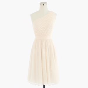 J. Crew Kylie dress in silk chiffon